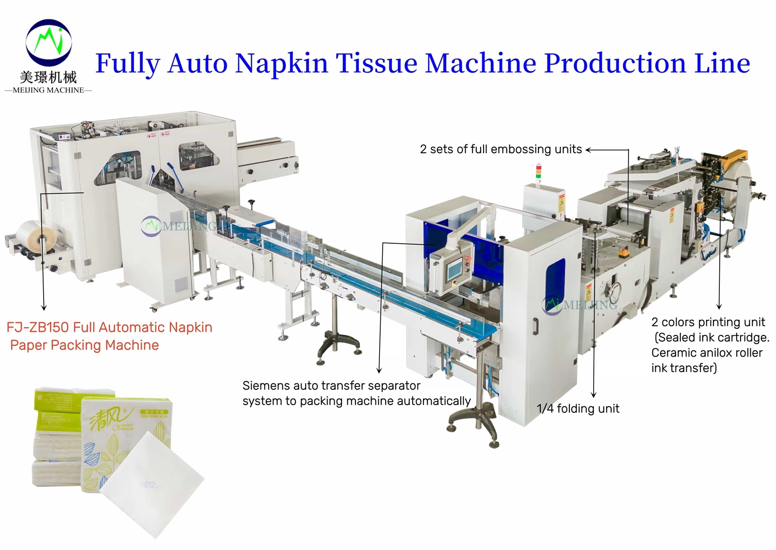 napkin tissue machine napkin tissue machine