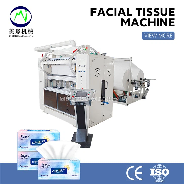 Facial Paper Tissue Folding Machine